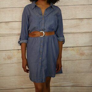 Button up dress